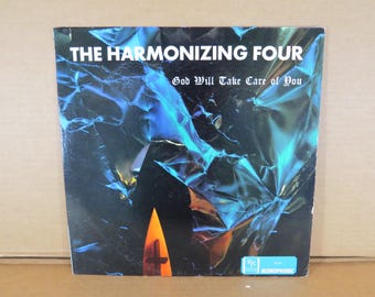 The Harmonizing Four God Will Take Care Of You 70's Era Gospel Mono Vinyl LP