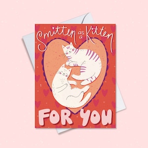 Carte de Saint-Valentin pour chat, Saint-Valentin pour chat noir, cadeau d’amant de chat, carte de Saint-Valentin pour chat, cadeaux de Saint-Valentin, carte de Saint-Valentin pour mari