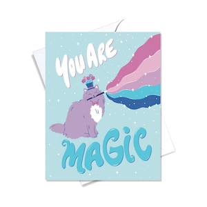 Carte d’anniversaire de chat, carte de chat joyeux anniversaire, carte d’anniversaire unique, trucs d’anniversaire de chat, carte d’anniversaire pour elle
