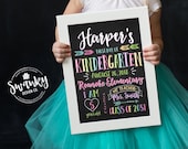 Back to School Sign, First Day sign , First day of school Printable, Personalized First Day of School Sign, Photo Prop