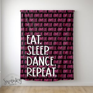 Personalized Dancer Blanket, Dance Gift Idea, Custom Dance Blanket, Super Soft, The Margot