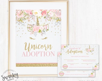 Adopt a unicorn | Etsy