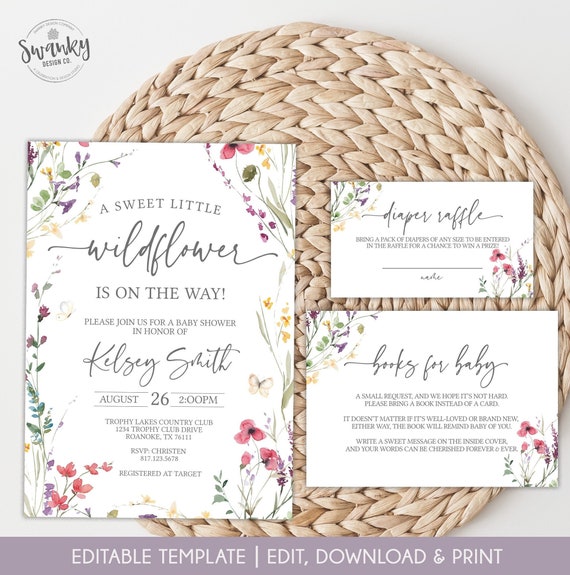 wildflower-baby-shower-bundle-editable-invitaition-set-books-for-baby