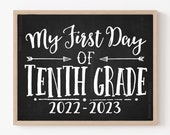 First Day of School Signs - Swanky Design Company