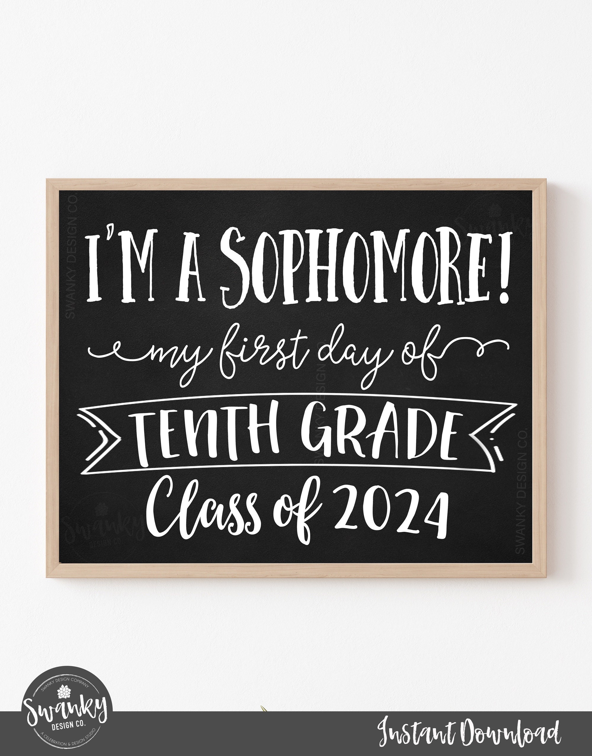 First Day Of 10th Grade Sign Printable Tenth Grade Class Of Etsy First Day Of 10th Grade Sign Printable Tenth Grade Class Of Etsy