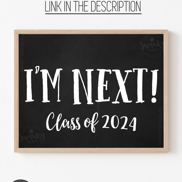 Class of 2024 Photo Props Etsy