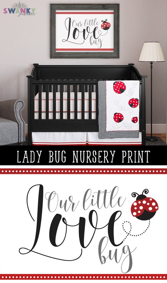 ladybug nursery decor
