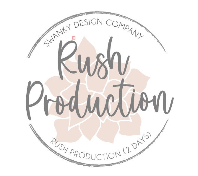RUSH my order-Rush Production - we will produce and ship your order within 3 business days (does NOT include shipping time)