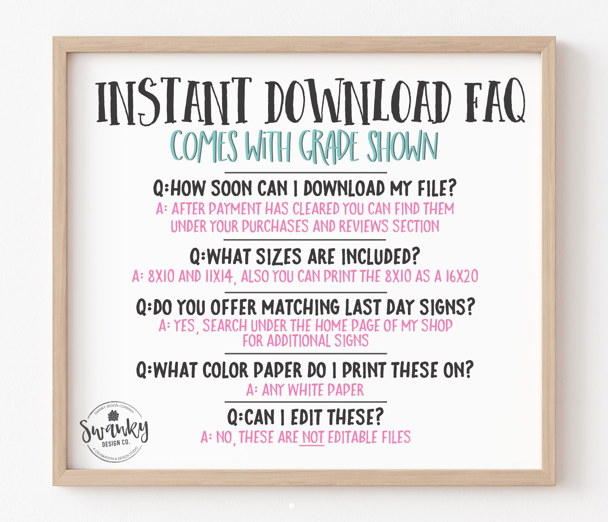 Last Day of Pre-k Printable Last Day School Sign Prek - Etsy