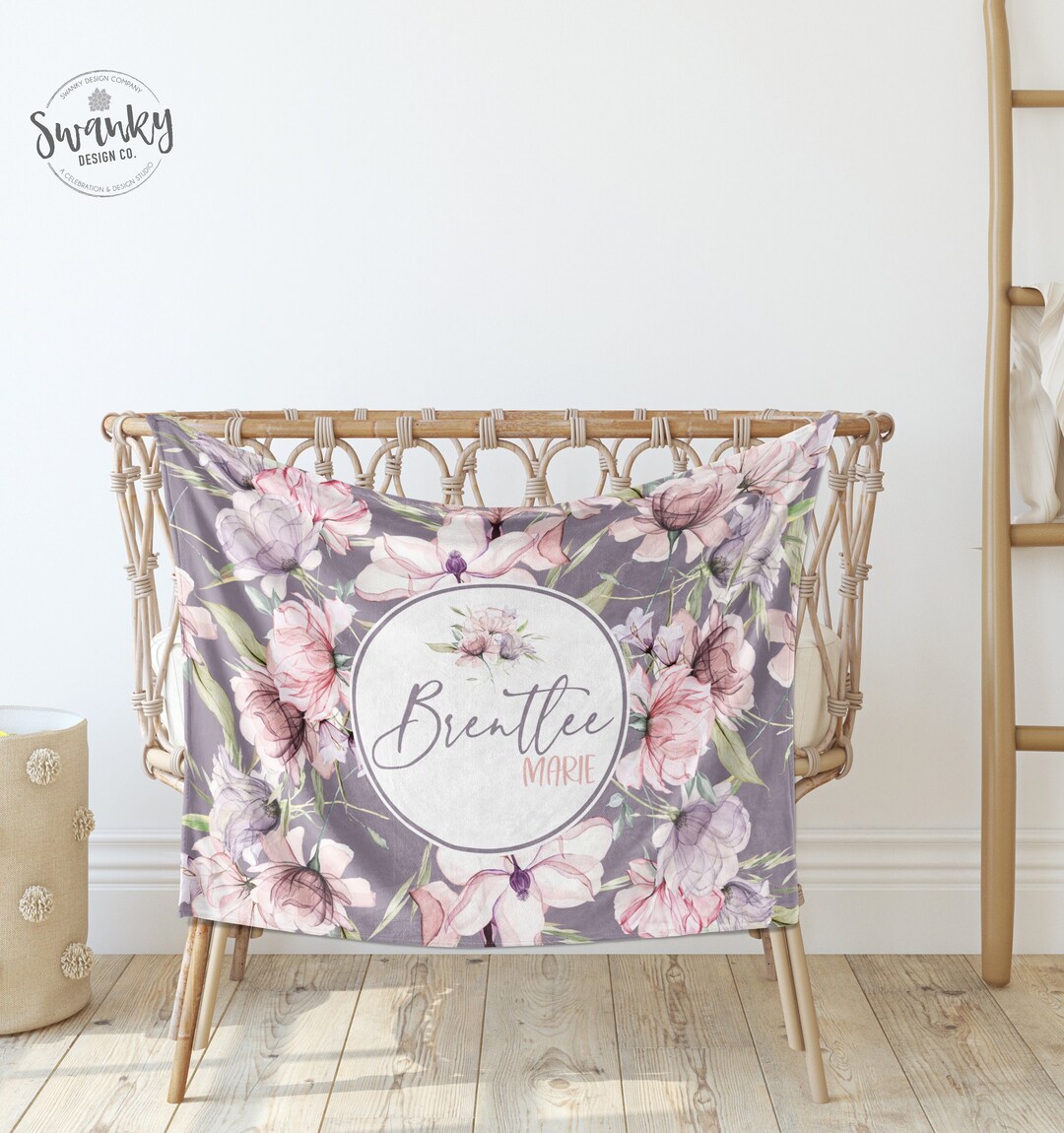 Flower Baby Blanket main image 1