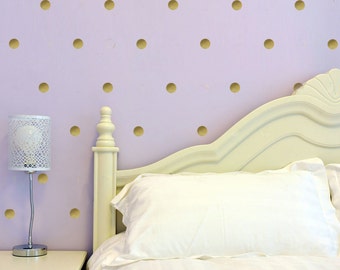 40-80 Vinyl Circles Wall Decal - Poka Dot Vinyl Decal Children's Room - Vinyl Wall Art Nursery - VWD