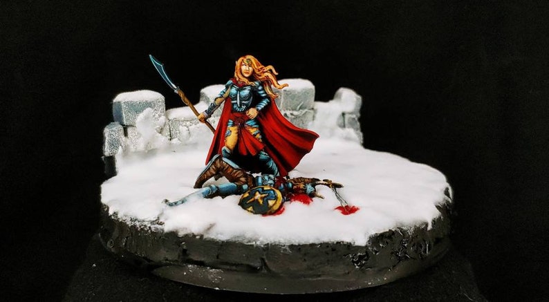 Dragonlance the Death of Sturm Diorama D&D Pathfinder - Etsy