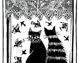 Behind the Lace Curtain