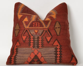 kilim pillow, decorative pillow, pillow, kilim rug pillow, turkish pillow, rug pillow, cushion cover, bohemian pillow, turkish kilim pillow