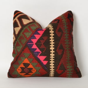 Kilim cushion Allianoi, kilim pillow cover image 1