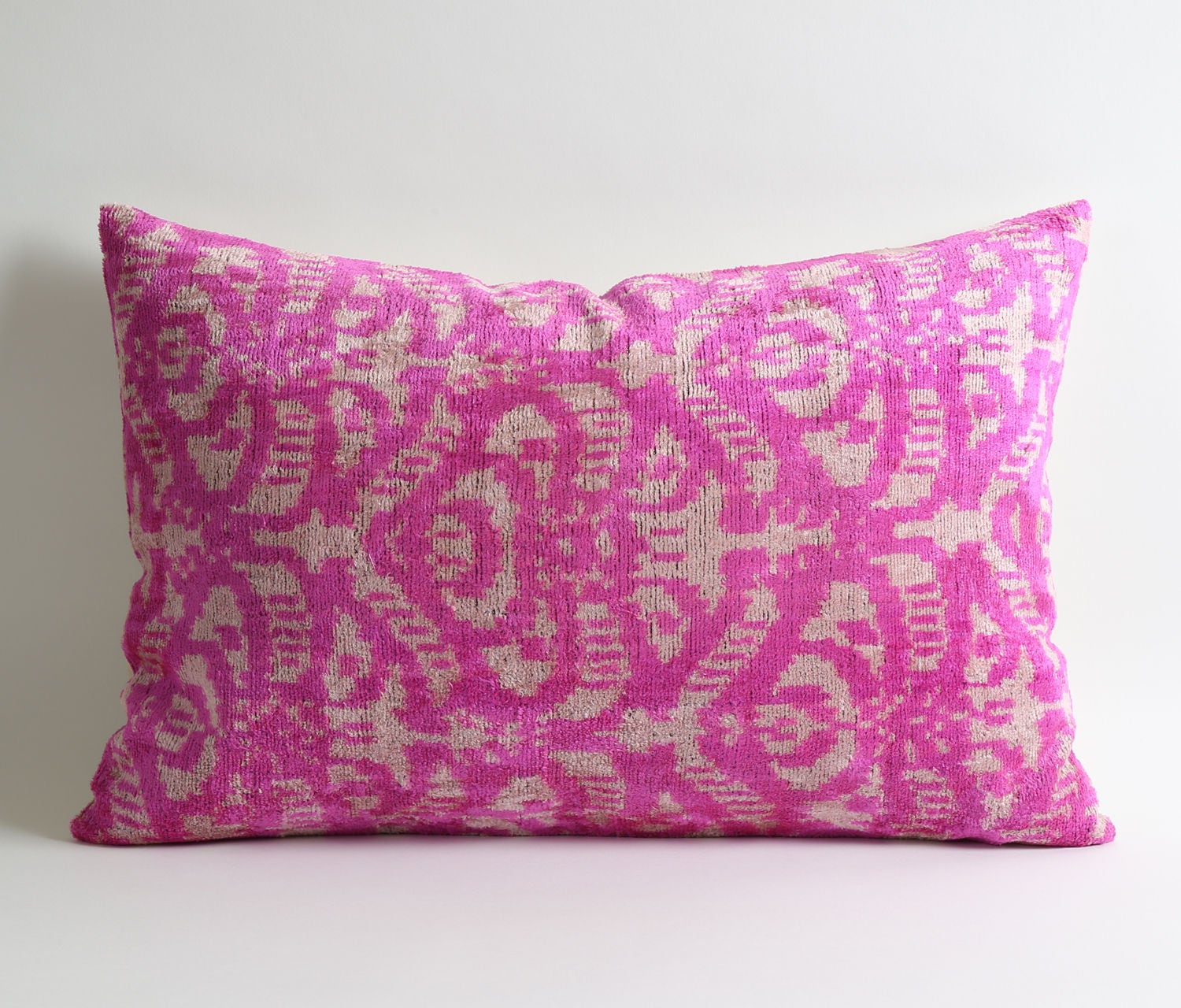 ikat pillow ikat pillow cover pink ikat pillow velvet Etsy