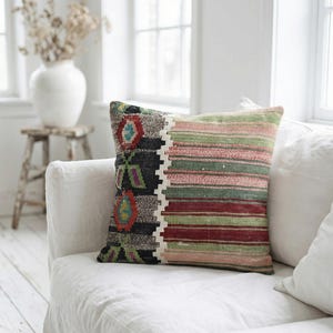 Cojín Kilim Urze, funda de almohada kilim