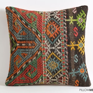 Kilim cushion Didyma, kilim pillowcase