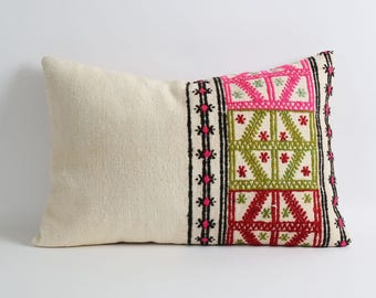 Kilim pillowcase Euthenna, kilim cushion