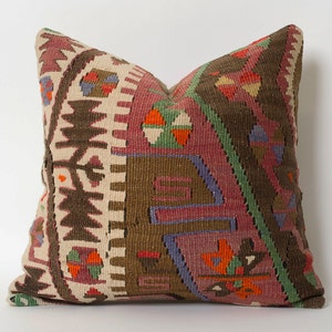 Kilim cushion Lima, kilim pillowcase
