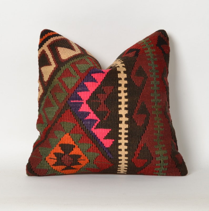 Kilim cushion Allianoi, kilim pillow cover image 1