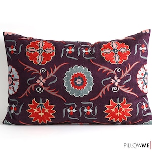 Suzani cushion Didyma, suzani pillow cover