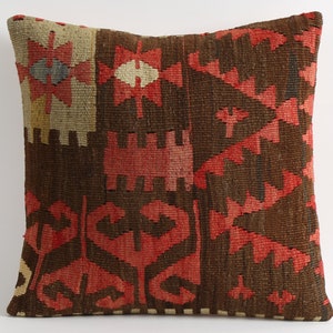 Kilim pillow Olympos, kilim cushion cover