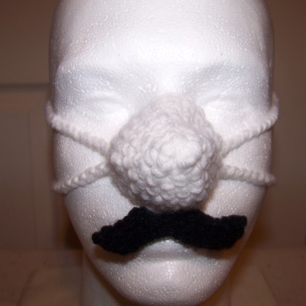 Mustache Nose Warmer