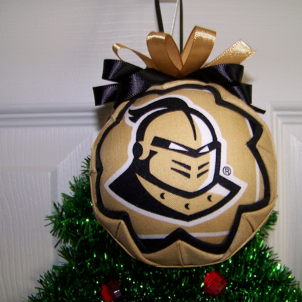 University of Central Florida/ Knights Quilted Ornament