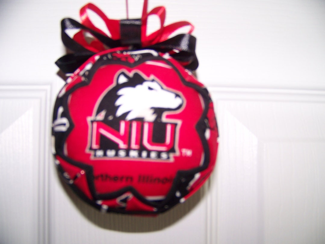 Northern Illinois Huskies Red Snowflake Ornament - 2340197