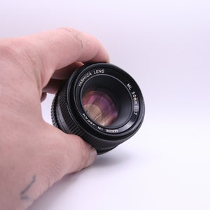 Yashica ML 50 mm f/ 1.7 Lens - Vintage - Bokeh - 35mm - Tested