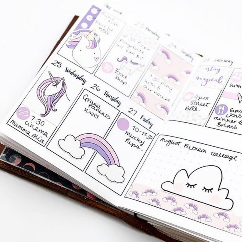 Diary Inserts B6 Travelers Notebook PRINTABLE - Etsy