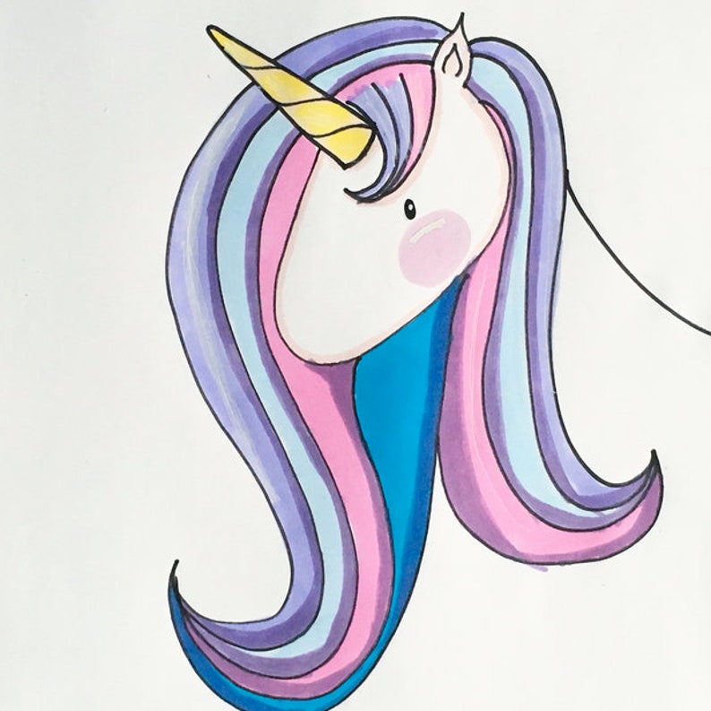 Unicorn Magic How to Draw & Paint Unicorns Etsy
