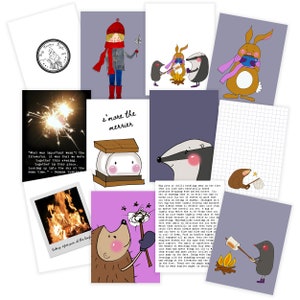 Pacote de cartão de diário de scrapbooking de bolso November Nights DOIS