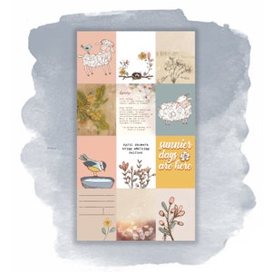 Lente met Ewe Journal Pocket Scrapbooking Card Pack