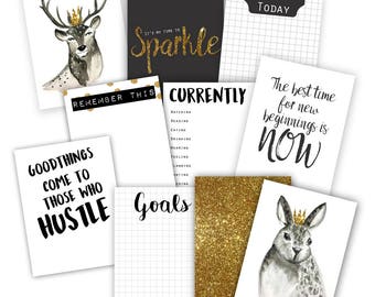 My Deer You Sparkle Journal Card Pack