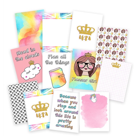 Uk Planner Addicts Journal Card Pack Uk Planner Addicts Journal Card Pack