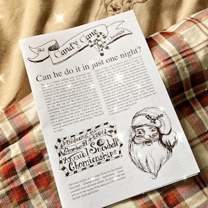 Giornale di Natale del Polo Nord 'The Candy Cane Chronicle' edizione 2022