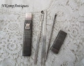Antique silver etui 1790 for the collector