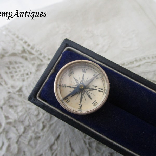 Compass component 1920's working order for re-purpose