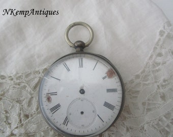 Antique pocket watch restoration project