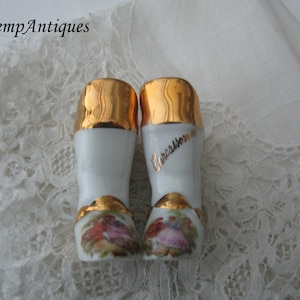 Limoges Porzellan Stiefelchen x 2