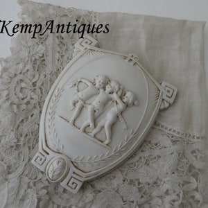 Old porcelain plaque for the collector