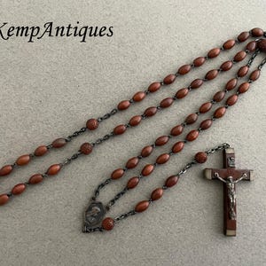 Old wooden rosary