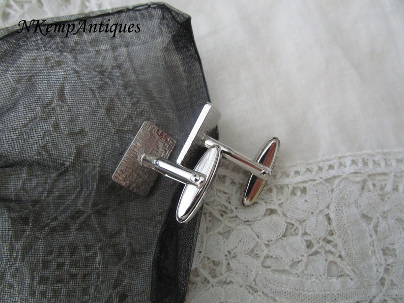 Vintage enamel cufflinks