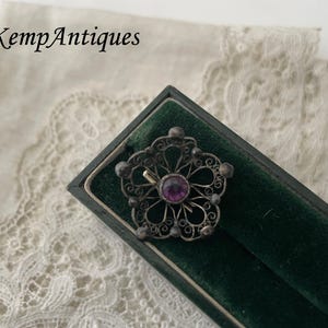 Antique silver button for the collector
