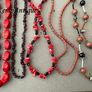Old bead necklace