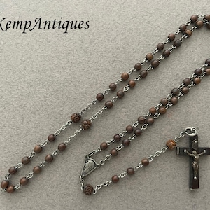 Antique wooden rosary