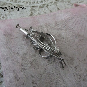 Real silver brooch image 2