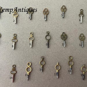 Old watch key